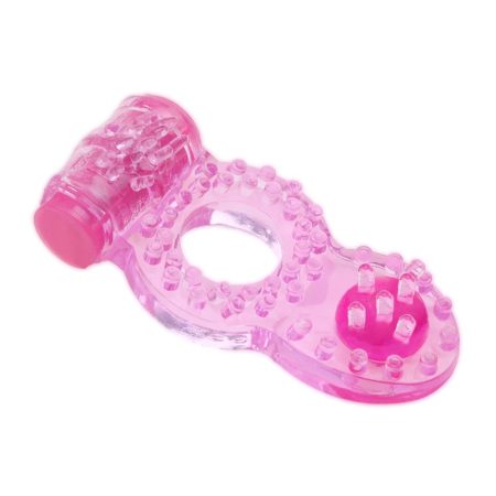 Anillo Vibrador con Perla