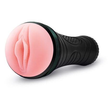 masturbador vagina real con vibrador