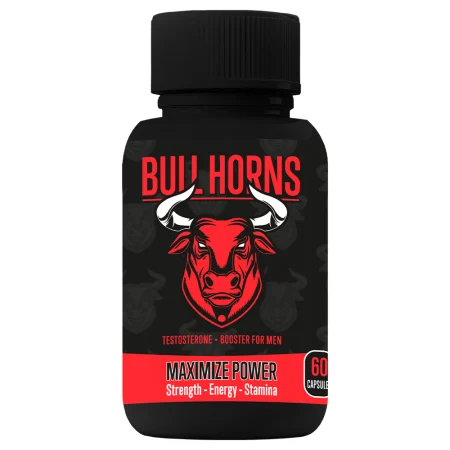 Potenciador Natural Bull Horns (60 cápsulas) – Al por mayor