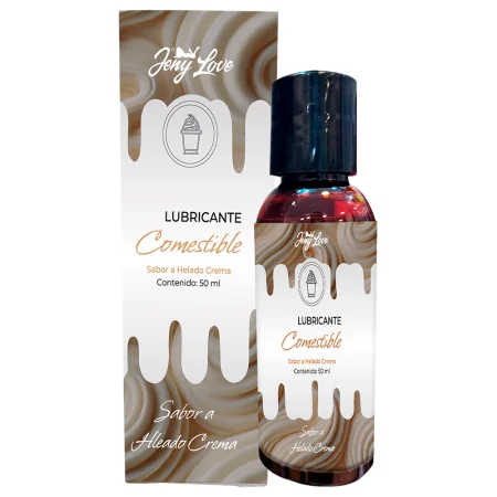 Lubricante Comestible Sabor a Helado Crema 50 ml