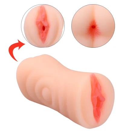 Masturbador Masculino Realista con Vagina y Ano