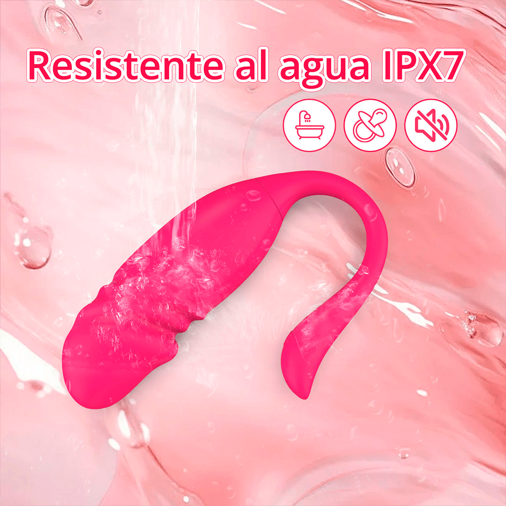 Vibrador Doble con App y Movimiento Telescópico