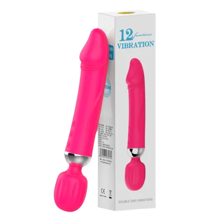Vibrador de Doble Cabezal – 12 modos