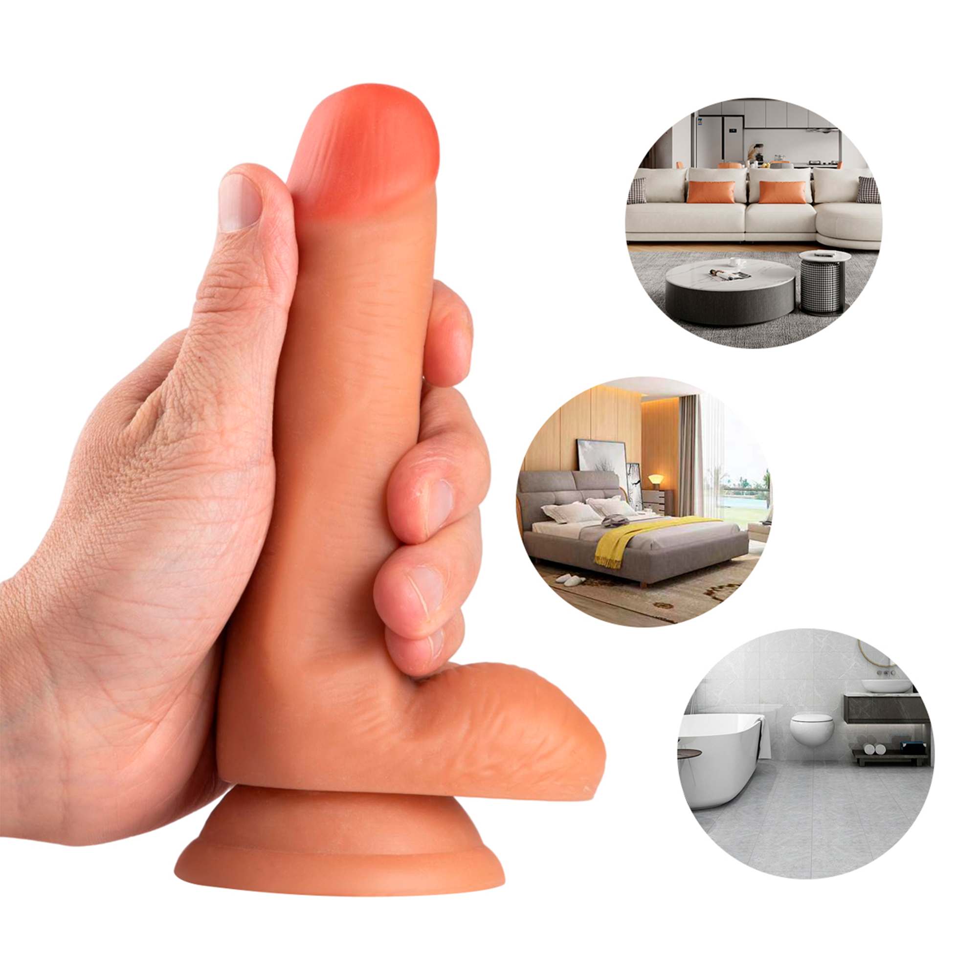 Consolador Realista Lance’s Cock 16 cm