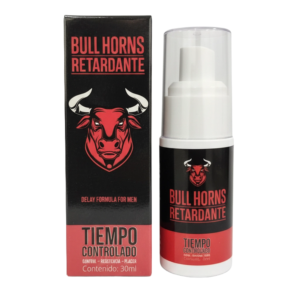 Retardante Sexual Bull Horns – 30 ml