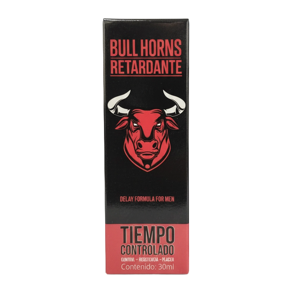 Retardante Sexual Bull Horns – 30 ml