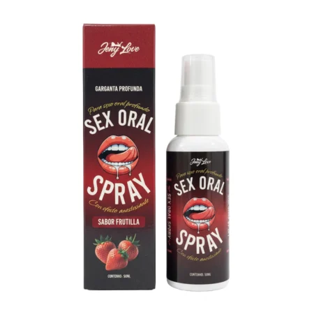 Spray para Sexo Oral Sabor Frutilla – 50ml