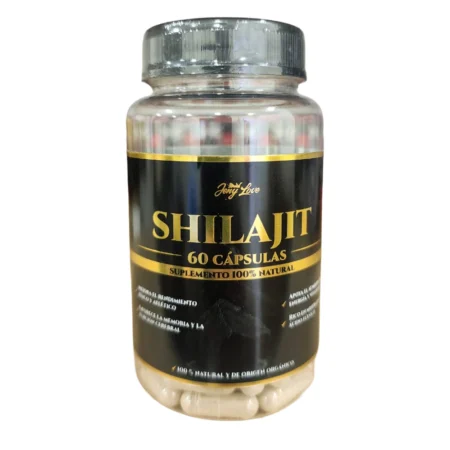 Shilajit Potenciador Masculino 60 Cápsulas – Suplemento Natural