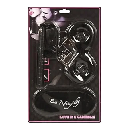 Set Bondage 3 Piezas - Negro