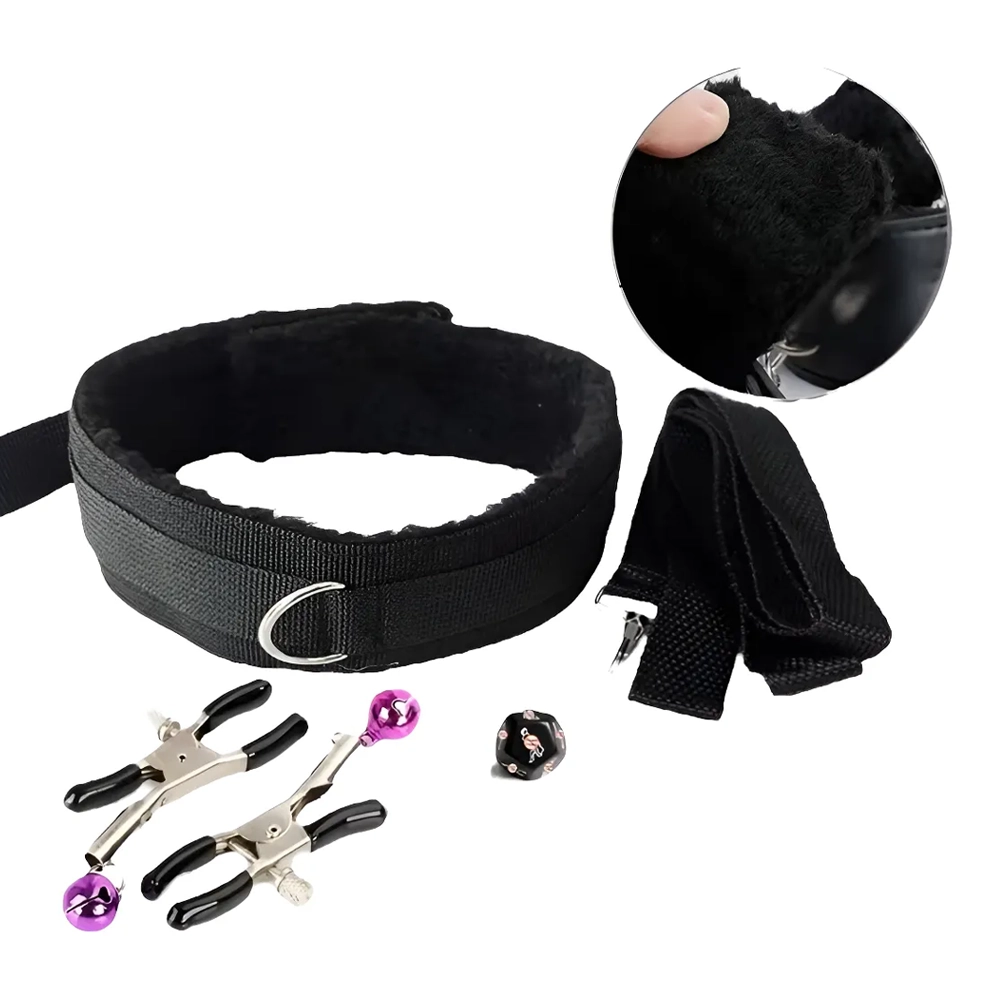 Kit Erótico Bondage y Placer 8 Piezas Rojo