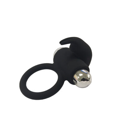 Anillo Vibrador de Silicona con Estimulador Externo