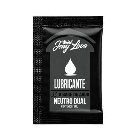 Lubricante Íntimo Neutro Base Agua Sachet 5 ml - JenyLove