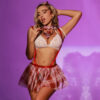 Conjunto de Lencería Estilo Colegiala – Talla Única